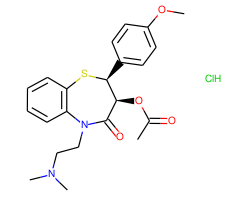 (+)-cis-Diltiazem hydrochloride, 99%