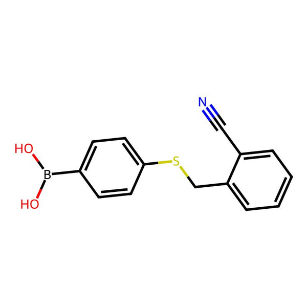[4-[(2-Cyanobenzyl)thio]phenyl]boronic acid, 95%|05-0005|1005206-26-7