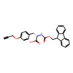 (S)-2-((((9H-Fluoren-9-yl)methoxy)carbonyl)amino)-3-(4-(prop-2-yn-1-yloxy)phenyl)propanoic acid|CS-0089281|1204595-05-0