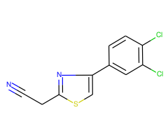 2-[4-(3,4-dichlorophenyl)-1,3-thiazol-2-yl]acetonitrile|CS-0220319|637015-80-6