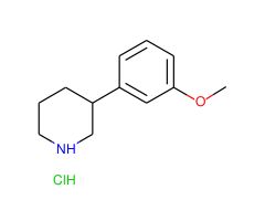 3-(3-Methoxyphenyl)piperidine hydrochloride|CS-0196952|19725-18-9