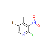 5-Bromo-2-chloro-4-methyl-3-nitropyridine|CS-W010207|884495-15-2