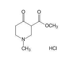 Methyl 1-methyl-4-oxopiperidine-3-carboxylate hydrochloride, 97%|296101|13049-77-9