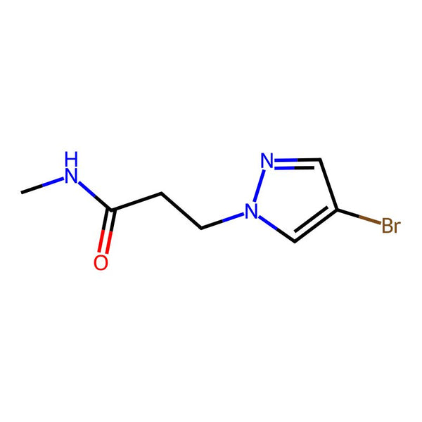 3-(4-Bromo-1H-pyrazol-1-yl)-N-methylpropanamide, 95%|07-0162|1250643-00-5