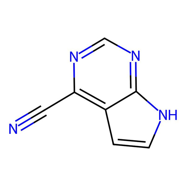 7H-Pyrrolo[2,3-d]pyrimidine-4-carbonitrile|CS-0006620|1005206-16-5