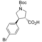 Boc-(±)-trans-4-(4-bromophenyl)pyrrolidine-3-carboxylic acid|15999|1217829-96-3