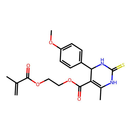 2-(Methacryloyloxy)ethyl 4-(4-hydroxyphenyl)-6-methyl-2-thioxo-1,2,3,4-tetrahydropyrimidine-5-carboxylate, 95%|9172857|2219318-99-5