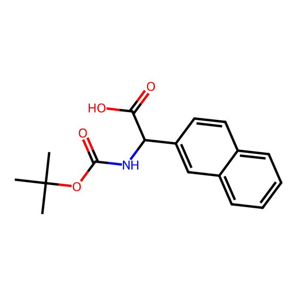 2-((tert-Butoxycarbonyl)amino)-2-(naphthalen-2-yl)acetic acid|CS-0186380|33741-79-6