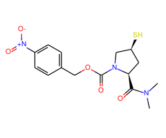 (2S,4S)-2-(Dimethylcarbamoyl)-4-mercapto-1-pyrrolidinecarboxylic acid 4-nitrobenzyl ester, 95%|370487|96034-64-9