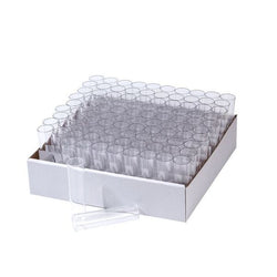 Drosophila Narrow Vials Combo，Material：PP（vials），Size: 25*95mm，Tray Packed，Package：100 vials/tray，5 trays/case|51-0511