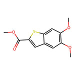 Methyl 5,6-Dimethoxybenzothiophene-2-carboxylate|CS-0199102|35212-99-8