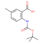 2-((Tert-butoxycarbonyl)amino)-5-iodobenzoic acid|CS-0273179|445479-86-7