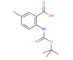 2-((Tert-butoxycarbonyl)amino)-5-iodobenzoic acid|CS-0273179|445479-86-7