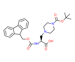 (S)-4-[2-Carboxy-2-(9H-fluoren-9-ylmethoxycarbonylamino)-ethyl]-piperazine-1-carboxylic acid tert-butyl ester|CS-0210634|313052-20-9