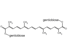 Crocin, from gardenia fruits|160174|42553-65-1