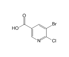 5-Bromo-6-chloronicotinic acid, 97%|190554|29241-62-1
