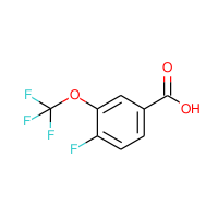 4-Fluoro-3-(trifluoromethoxy)benzoic acid|CS-0084844|886496-49-7