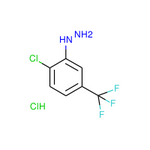 [2-chloro-5-(trifluoromethyl)phenyl]hydrazine hydrochloride|CS-0219263|299163-40-9