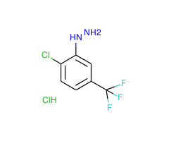 [2-chloro-5-(trifluoromethyl)phenyl]hydrazine hydrochloride|CS-0219263|299163-40-9