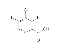 3-Chloro-2,4-difluorobenzoic acid, 98%|378559|154257-75-7
