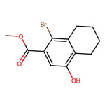 Methyl 1-bromo-4-hydroxy-5,6,7,8-tetrahydronaphthalene-2-carboxylate|CS-W000603|1253654-65-7
