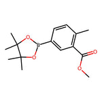 Methyl 2-methyl-5-(4,4,5,5-tetramethyl-1,3,2-dioxaborolan-2-yl)benzoate|CS-0041216|478375-39-2