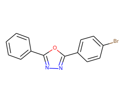 2-(4-Bromophenyl)-5-phenyl-1,3,4-oxadiazole, 97%|991368|21510-43-0