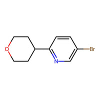 5-Bromo-2-(tetrahydro-2H-pyran-4-yl)pyridine|CS-0530216|223556-14-7