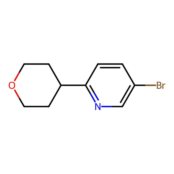 5-Bromo-2-(tetrahydro-2H-pyran-4-yl)pyridine|CS-0530216|223556-14-7