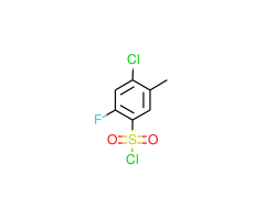 4-Chloro-2-fluoro-5-methylbenzenesulfonyl chloride|CS-0137778|868755-70-8