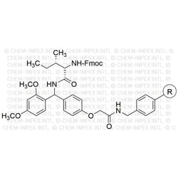 Fmoc-isoleucine Rink amide AM resin|12495