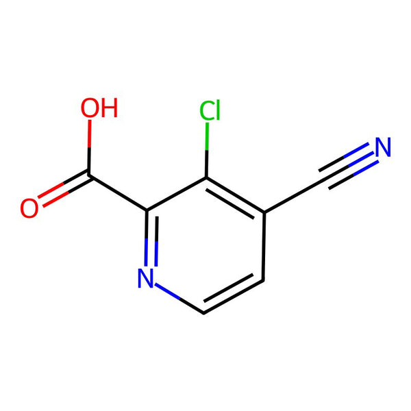 3-Chloro-4-cyanopicolinic acid|CS-0527299|1805153-36-9