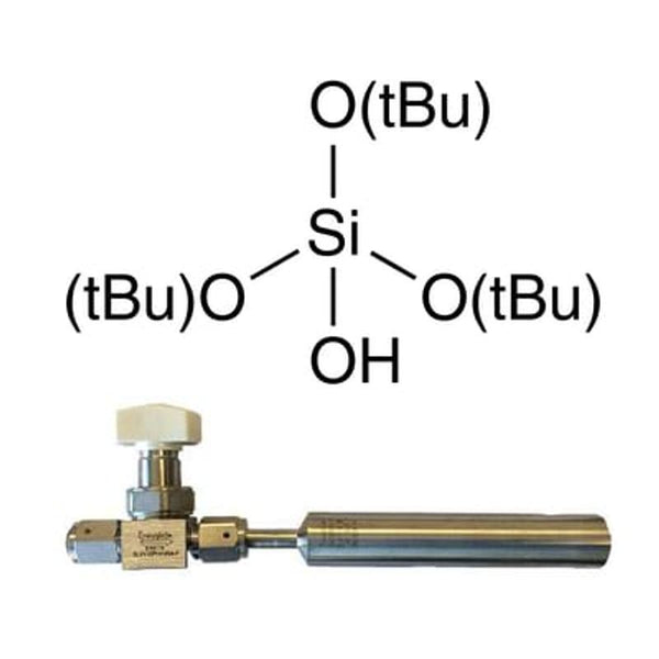 Tri-t-butoxysilanol (99.999%-Si) PURATREM 14-7015 contained in 50 ml Swagelok? cylinder (96-1077) for CVD/ALD|98-6025|18166-43-3