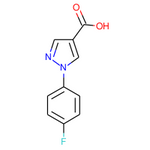 1-(4-Fluorophenyl)-1H-pyrazole-4-carboxylic acid|CS-0183139|138907-81-0