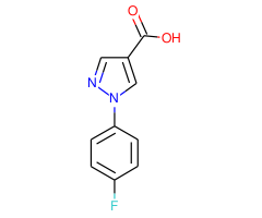 1-(4-Fluorophenyl)-1H-pyrazole-4-carboxylic acid|CS-0183139|138907-81-0