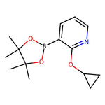 2-Cyclopropoxy-3-(4,4,5,5-tetramethyl-1,3,2-dioxaborolan-2-yl)pyridine|CS-0616789|1418132-45-2