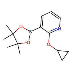 2-Cyclopropoxy-3-(4,4,5,5-tetramethyl-1,3,2-dioxaborolan-2-yl)pyridine|CS-0616789|1418132-45-2
