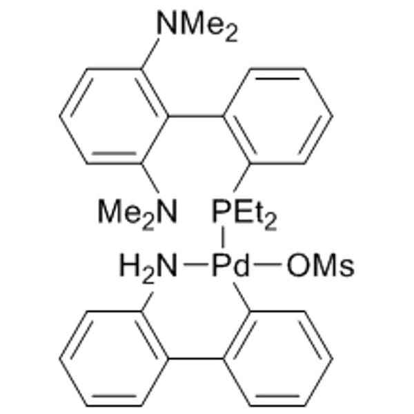 Methanesulfonato[2-diethylphosphino-2',6'-bis(dimethylamino)-1,1-biphenyl](2'-amino-1,1'-biphenyl-2-yl)palladium(II), min. 98% [EtCPhos Palladacycle Gen. 3]|46-0348