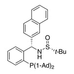 [S(R)]-N-[(S)-[2-(Diadamantanphosphino)phenyl](2-naphthalenyl)methyl]-2-methyl-2-propanesulfinamide, 95%|15-0055|2249950-37-4