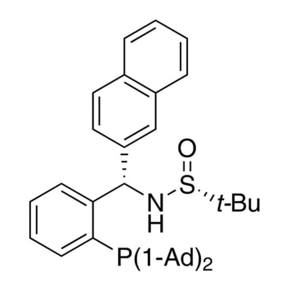 [S(R)]-N-[(S)-[2-(Diadamantanphosphino)phenyl](2-naphthalenyl)methyl]-2-methyl-2-propanesulfinamide, 95%|15-0055|2249950-37-4