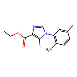 Ethyl 1-(2-amino-5-methylphenyl)-5-methyl-1H-imidazole-4-carboxylate|CS-M2030|164330-69-2
