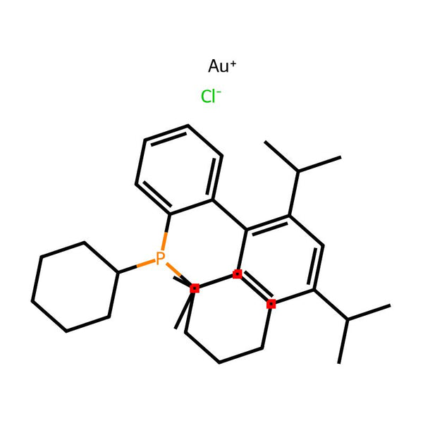 2-Dicyclohexylphosphino-2',4',6'-triisopropylbiphenyl gold(I) chloride|CS-W009373|854045-94-6