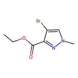 Ethyl 4-bromo-1-methyl-1H-pyrazole-3-carboxylate|CS-W022685|400877-53-4