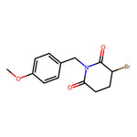 3-Bromo-1-(4-methoxybenzyl)piperidine-2,6-dione|CS-0620735|2300100-12-1