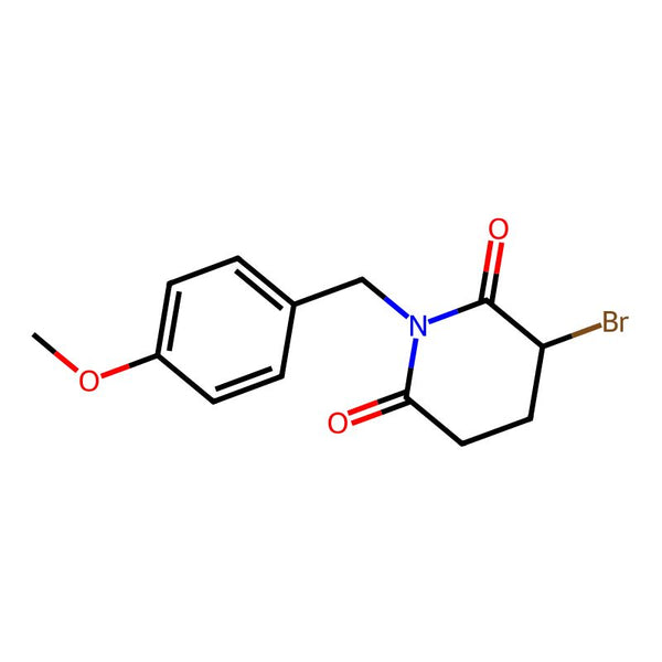 3-Bromo-1-(4-methoxybenzyl)piperidine-2,6-dione|CS-0620735|2300100-12-1