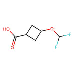 3-(Difluoromethoxy)cyclobutane-1-carboxylic acid|CS-0044650|1803603-34-0