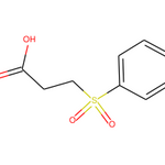 Phenylsulfonylpropionic acid|CS-0034974|10154-71-9