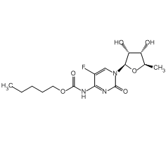 Capecitabine, 99%, reagent, for R&D that is converted to its active metabolite, 5-FU, by thymidine phosphorylase|392078|154361-50-9