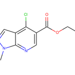 Ethyl 4-chloro-1-methyl-1H-pyrazolo[3,4-b]pyridine-5-carboxylate|CS-0053840|37801-57-3