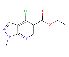 Ethyl 4-chloro-1-methyl-1H-pyrazolo[3,4-b]pyridine-5-carboxylate|CS-0053840|37801-57-3